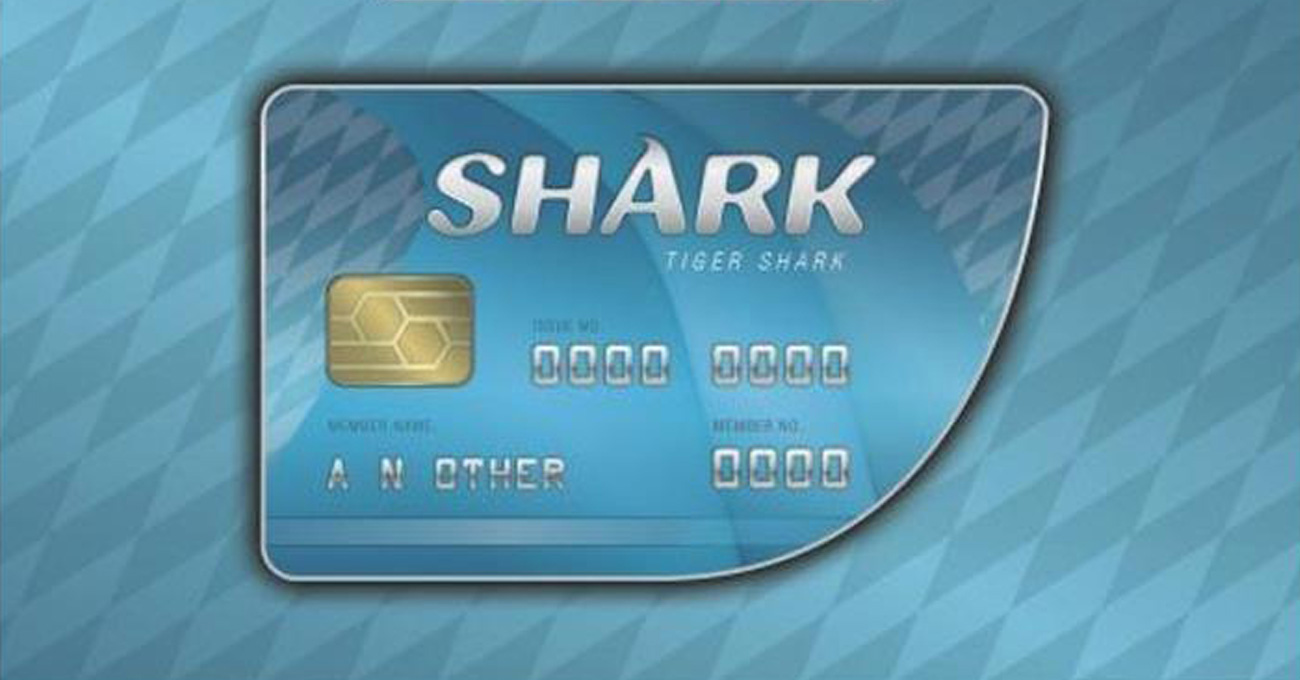 Wirtualna karta gotówkowa GTA Online Tiger Shark Cash Card (DLC)