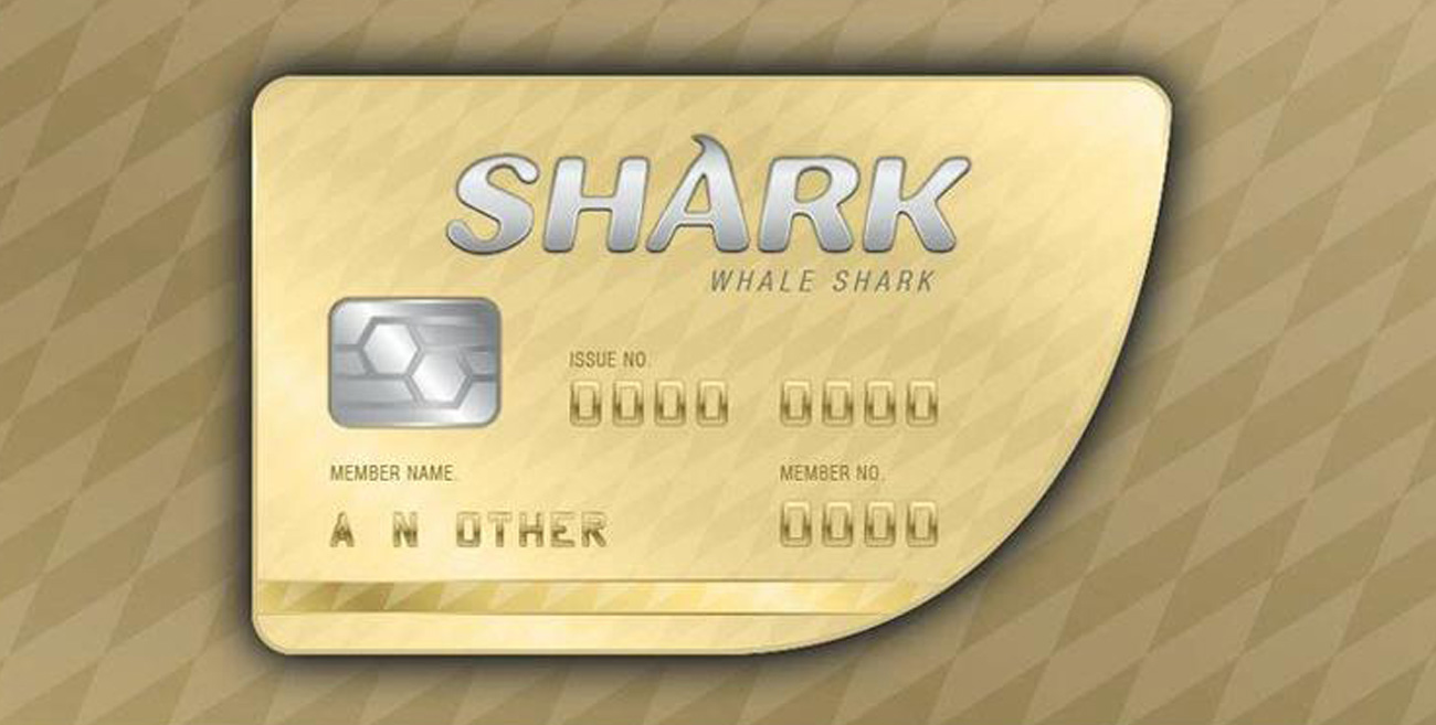 Wirtualna karta gotówkowa GTA Online Whale Shark Cash Card (DLC)