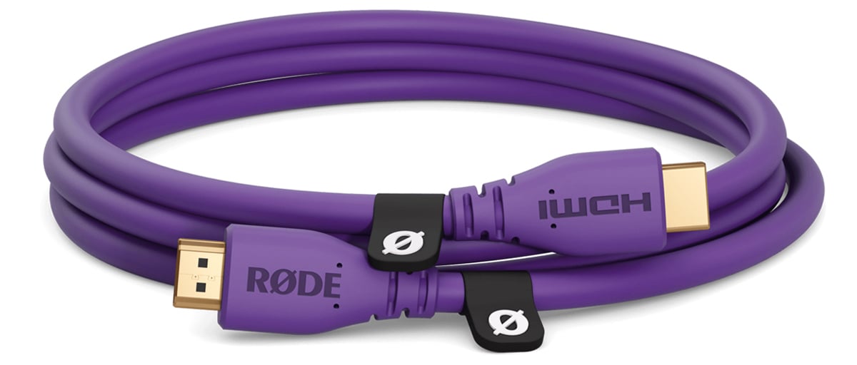 Kabel Rode HDMI 2.0 1.5m Blau