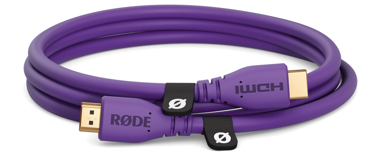 Kabel Rode HDMI 2.0 1,5m Violett