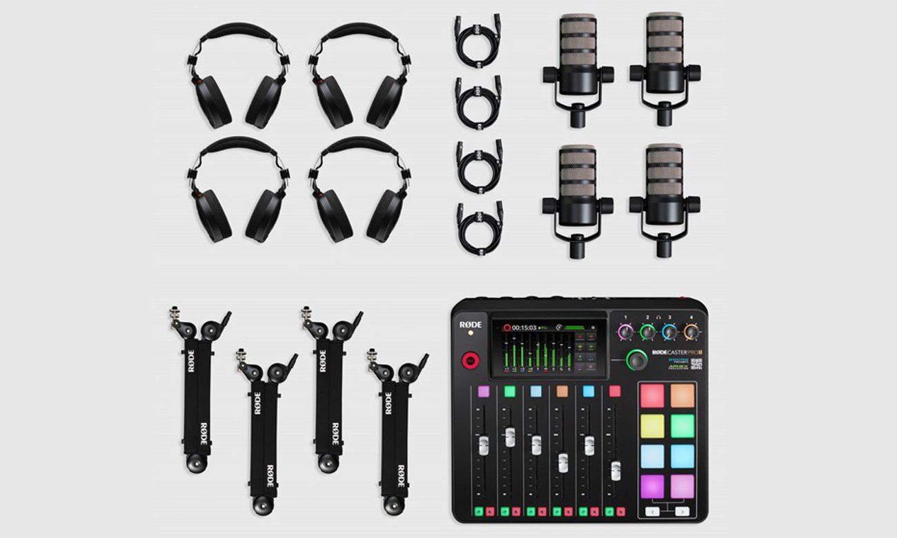 RØDE Ultimate Podcaster Bundle - Zawartość zestawu