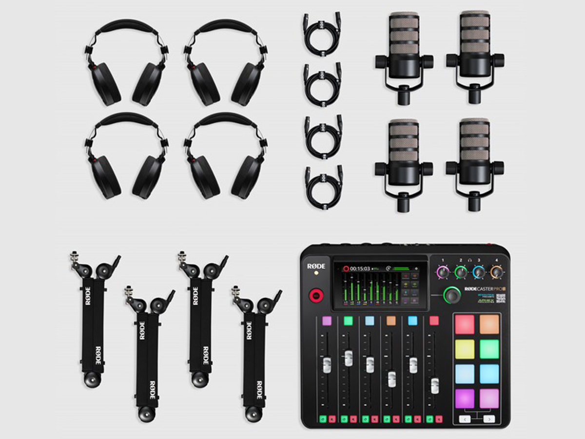 RØDE Ultimate Podcaster Bundle - Zawartość zestawu