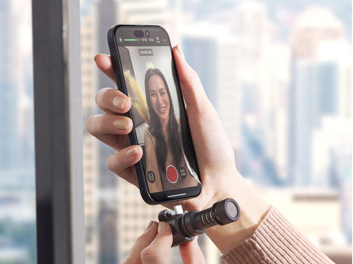 Mikrofon do smartfonów RØDE VideoMic Me-C+ - Grafika lifestyle
