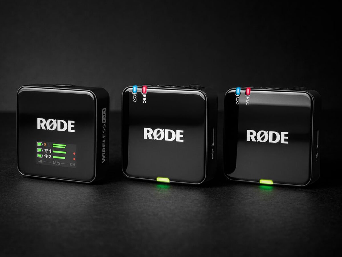 RØDE Wireless GO (Gen 3) - Grafika z tłem