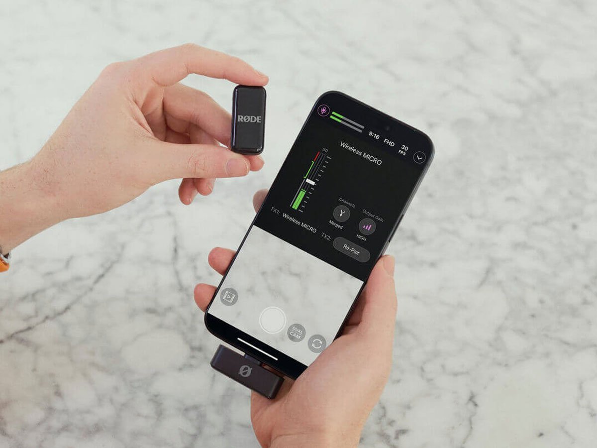 RØDE Wireless Micro USB-C - Grafika lifestyle