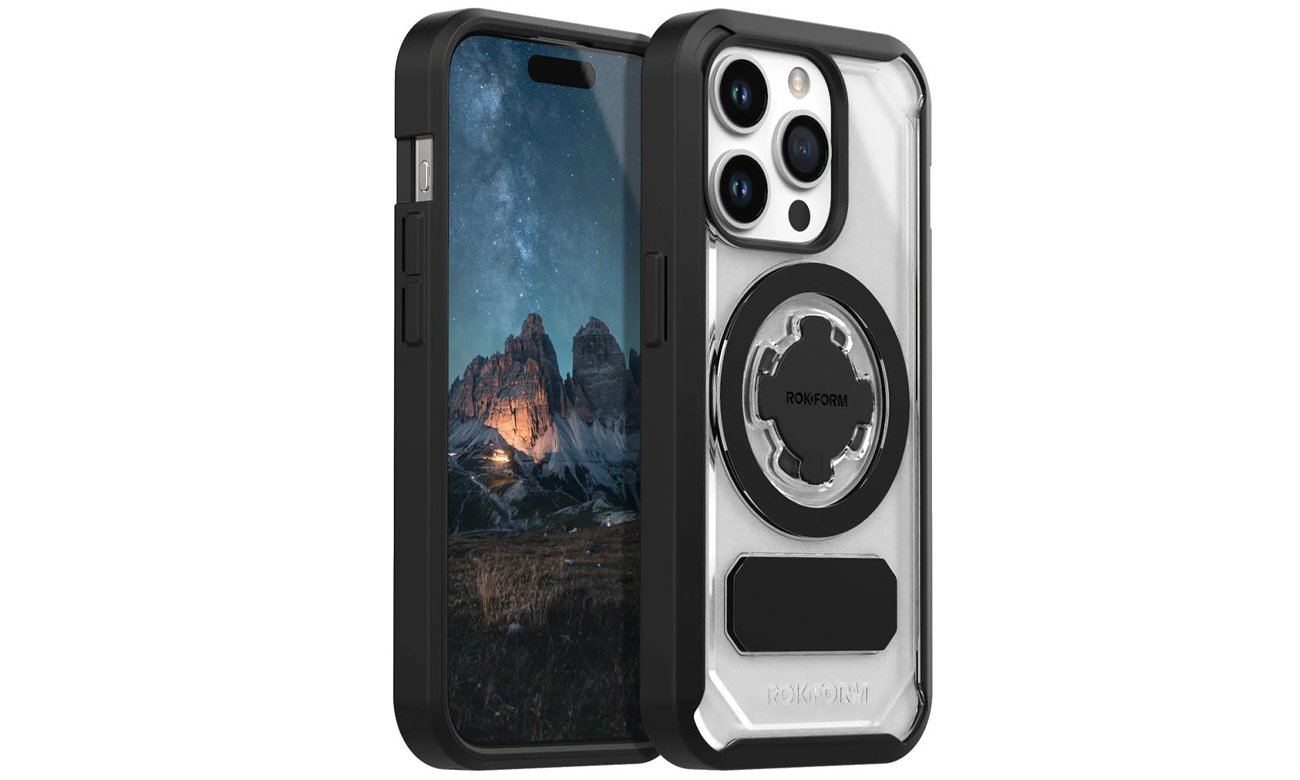 Etui Rokform Crystal do Apple iPhone 15 Pro przezroczyste