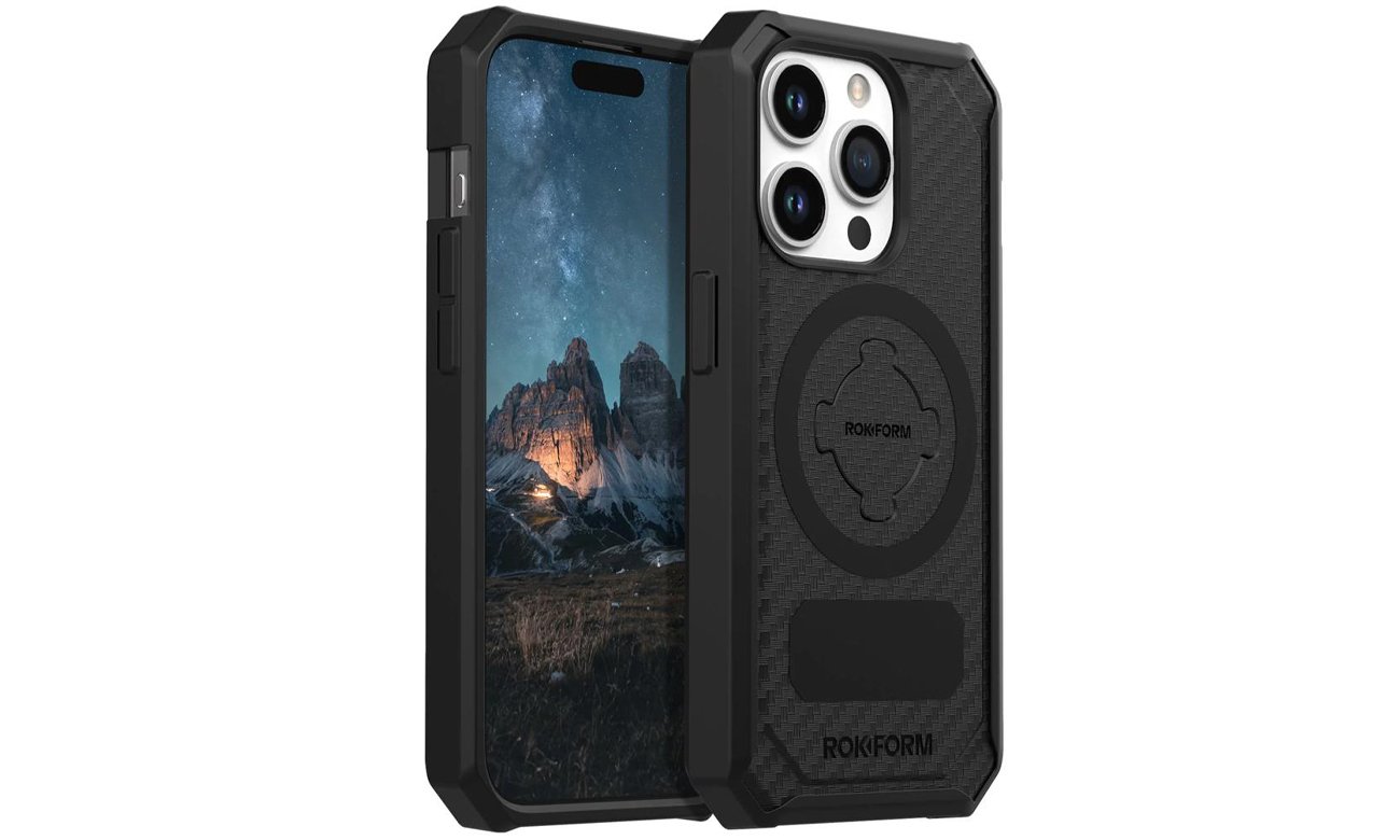 Rugged Rokform do Apple iPhone 15 Pro czarny