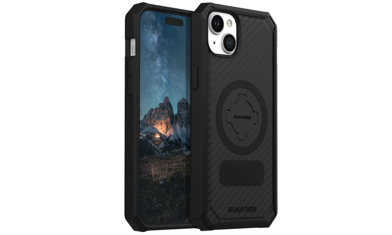 Rugged Rokform für Apple iPhone 15 Plus schwarz