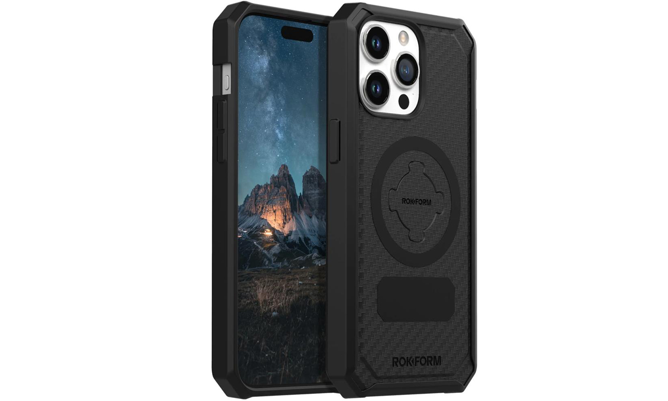 Rugged Rokform für Apple iPhone 15 Pro Max schwarz