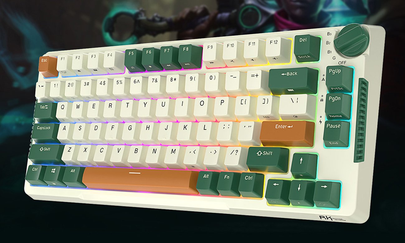 Royal Kludge RKH81 RGB wygląd