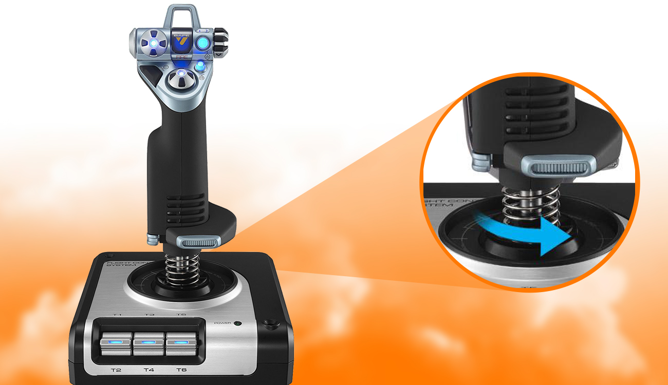 Thrustmaster T.Flight Stix X - przód