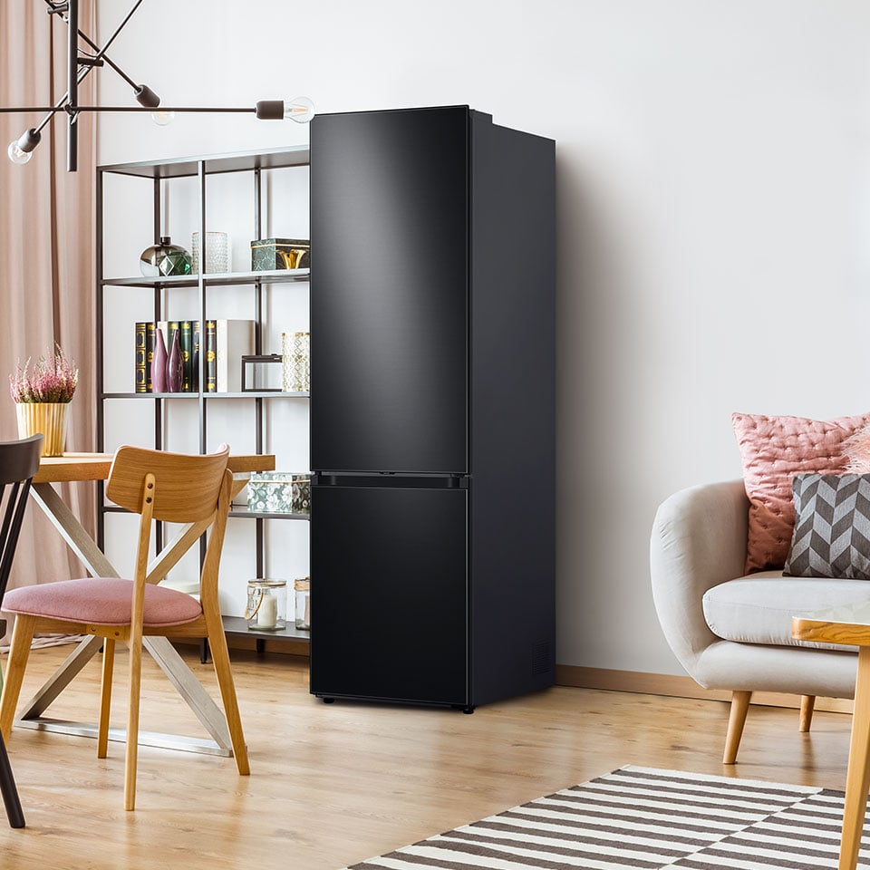 Lodówki Samsung Bespoke występują w dwóch wysokościach: 1850 i 2030 mm
