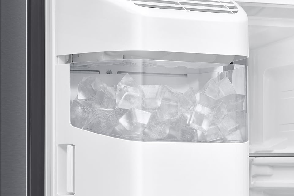 lodówka rs70f65keteo z ergonomiczną kostkarką
