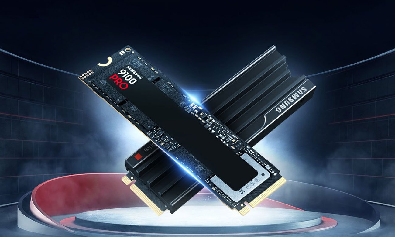 Dysk SSD M.2 Samsung 9100 PRO PCIe Gen5 NVMe - Grafika