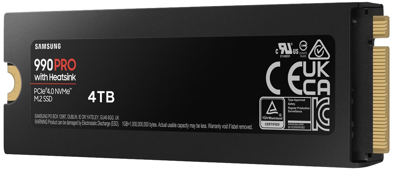 SSD M.2 Samsung 990 PRO Heatsink 4 TB