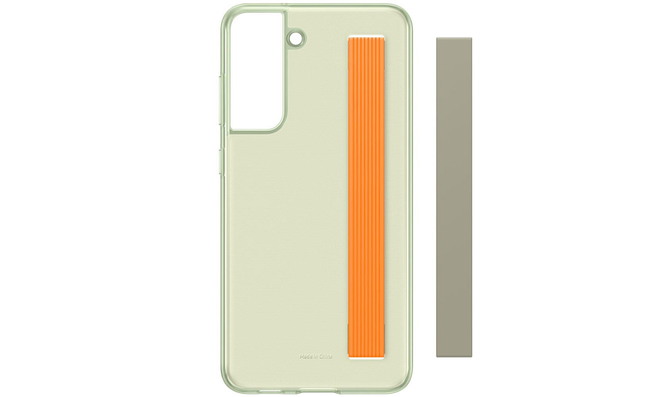 Etui Samsung Alcantara Cover do Galaxy S21 FE miętowy