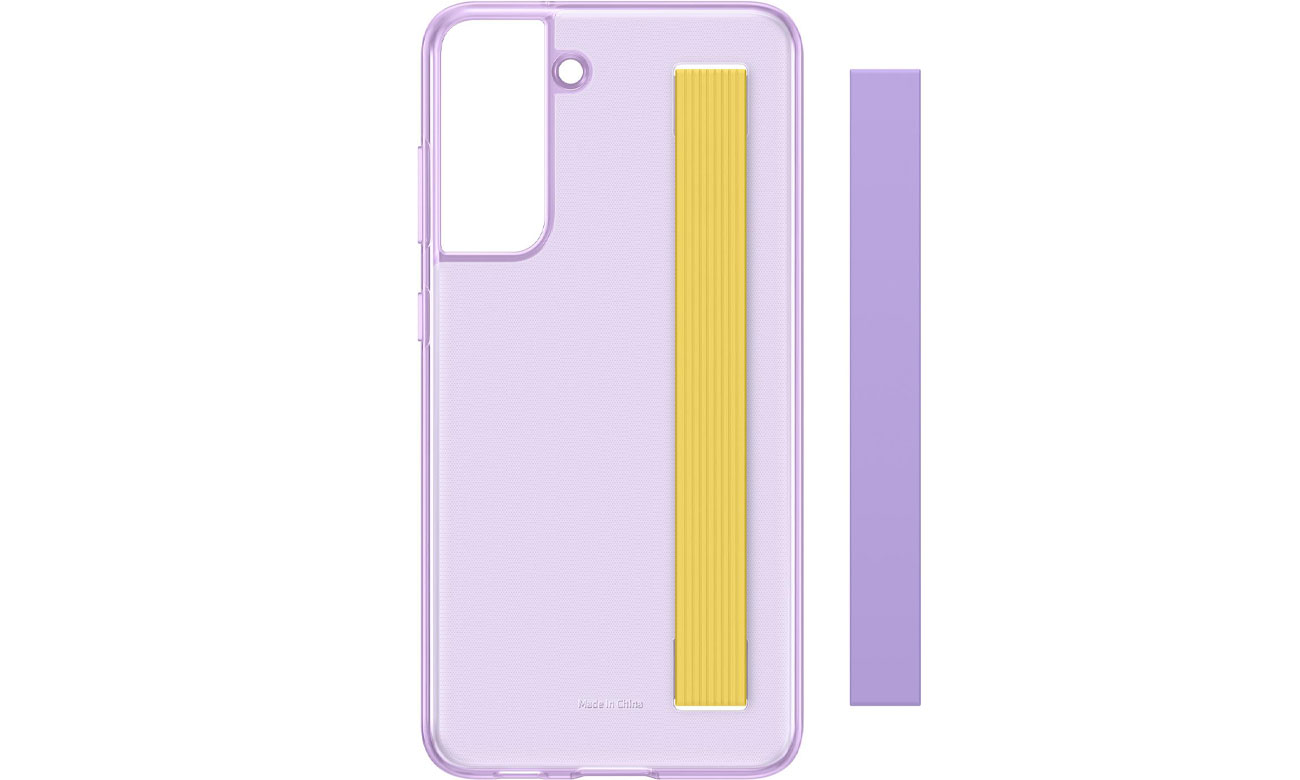 Etui Samsung Alcantara Cover do Galaxy S21 FE fioletowy