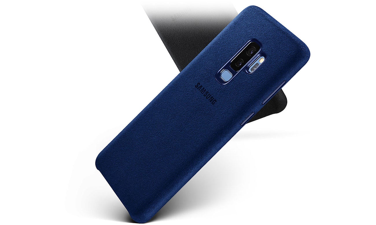 Etui Alcantara Cover do Samsung Galaxy S9+ Ochrona przed wstrząsami