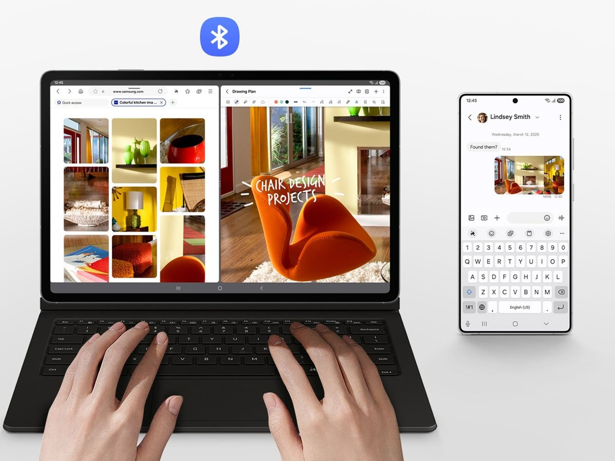 Samsung Book Cover Keyboard AI Key bluetooth