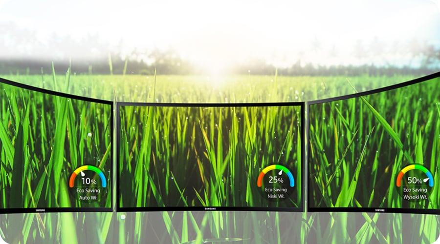 Samsung C32F391FWUX Curved tryb eco saving