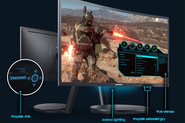 Samsung Super Arena Gaming UX. Arena Gracza przy Twoim biurku Samsung Super Arena Gaming UX. Arena Gracza przy Twoim biurku