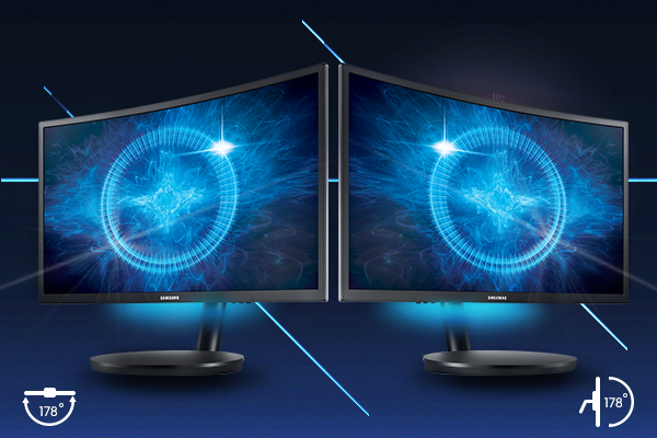 Samsung Matryca VA. Super szeroki kąt widzenia 178° Samsung Matryca VA. Super szeroki kąt widzenia 178°