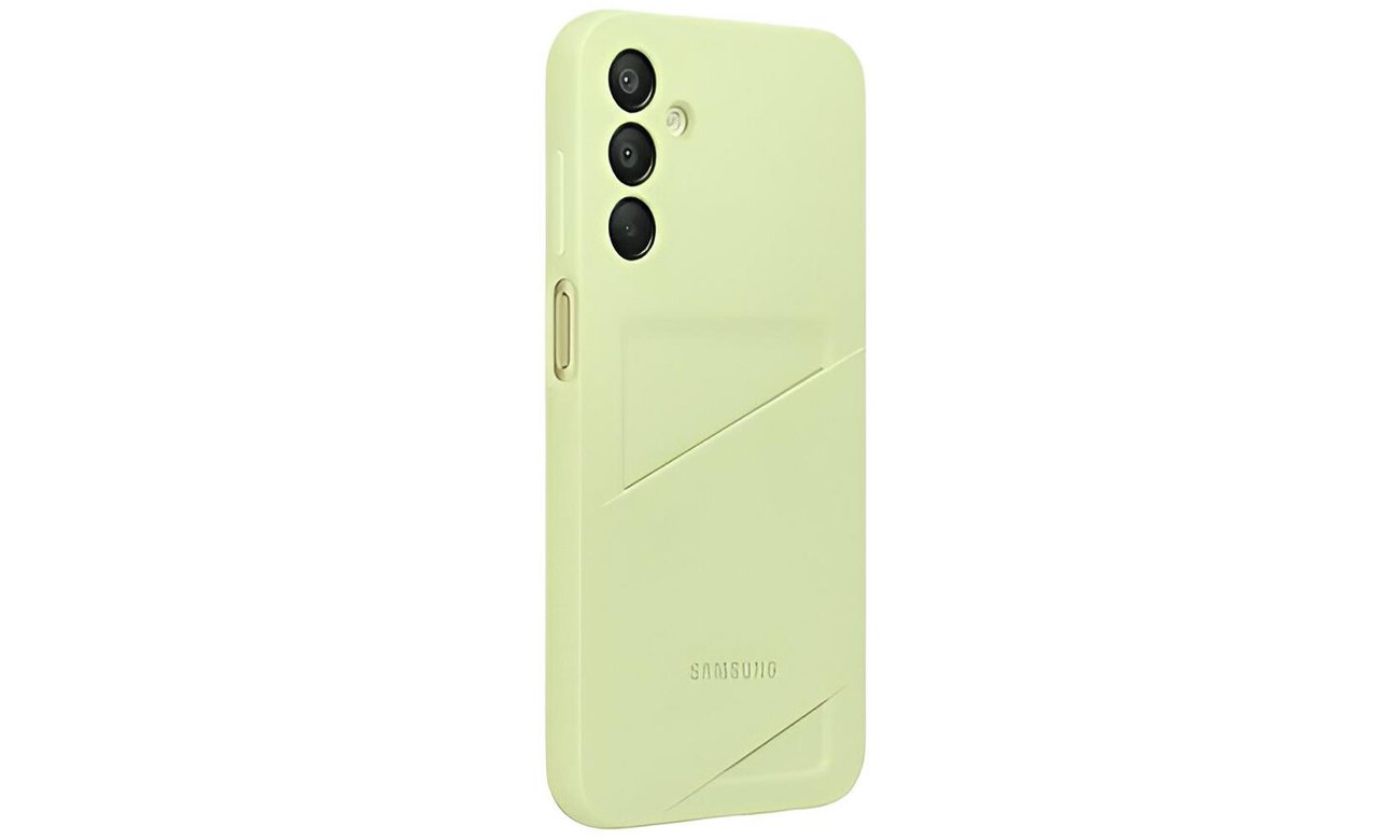Etui Samsung Card Slot Case do Galaxy A15 Blue Lime