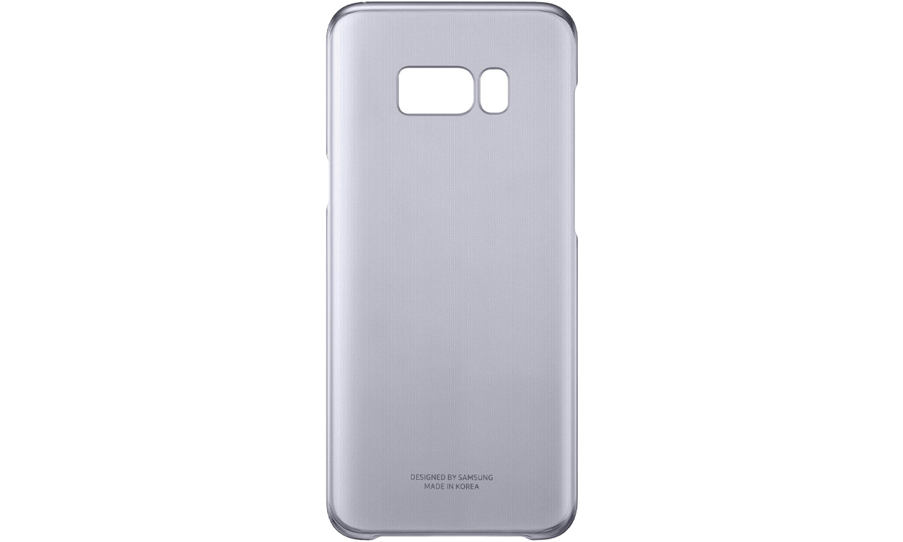 Samsung Clear Cover do Galaxy S8+ fioletowy