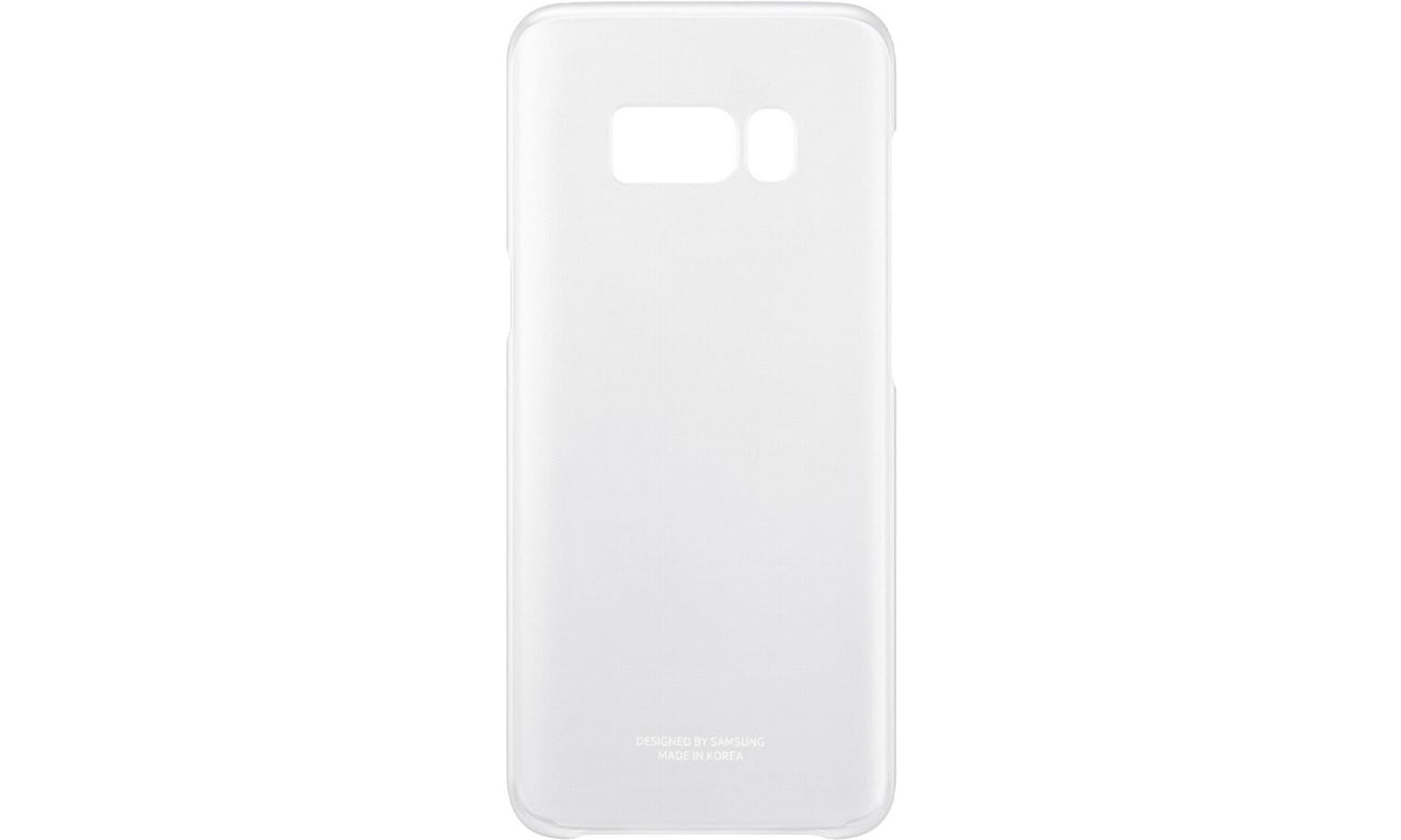 Samsung Clear Cover do Galaxy S8 srebrny