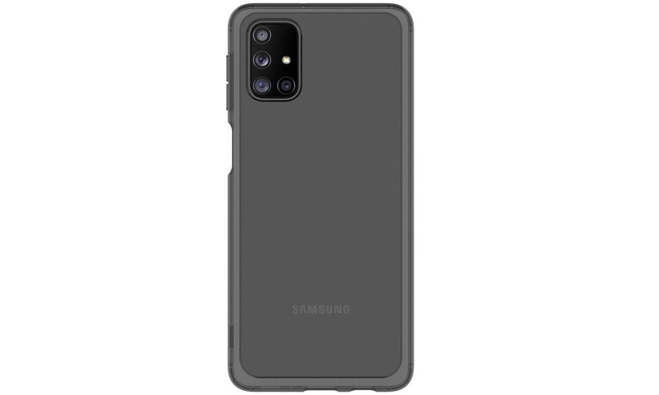 Etui Samsung Clear Cover do Galaxy M31s Czarne