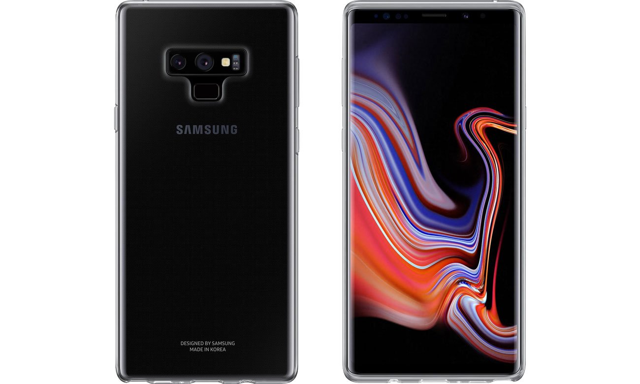 Samsung Clear Cover dla Galaxy Note 9 Dopasowanie