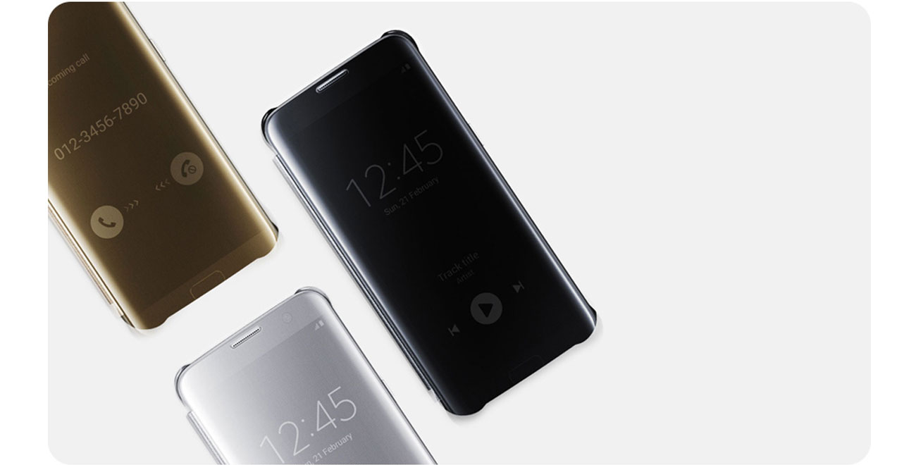 Samsung Clear View Cover do Samsung Galaxy S7 prywatność