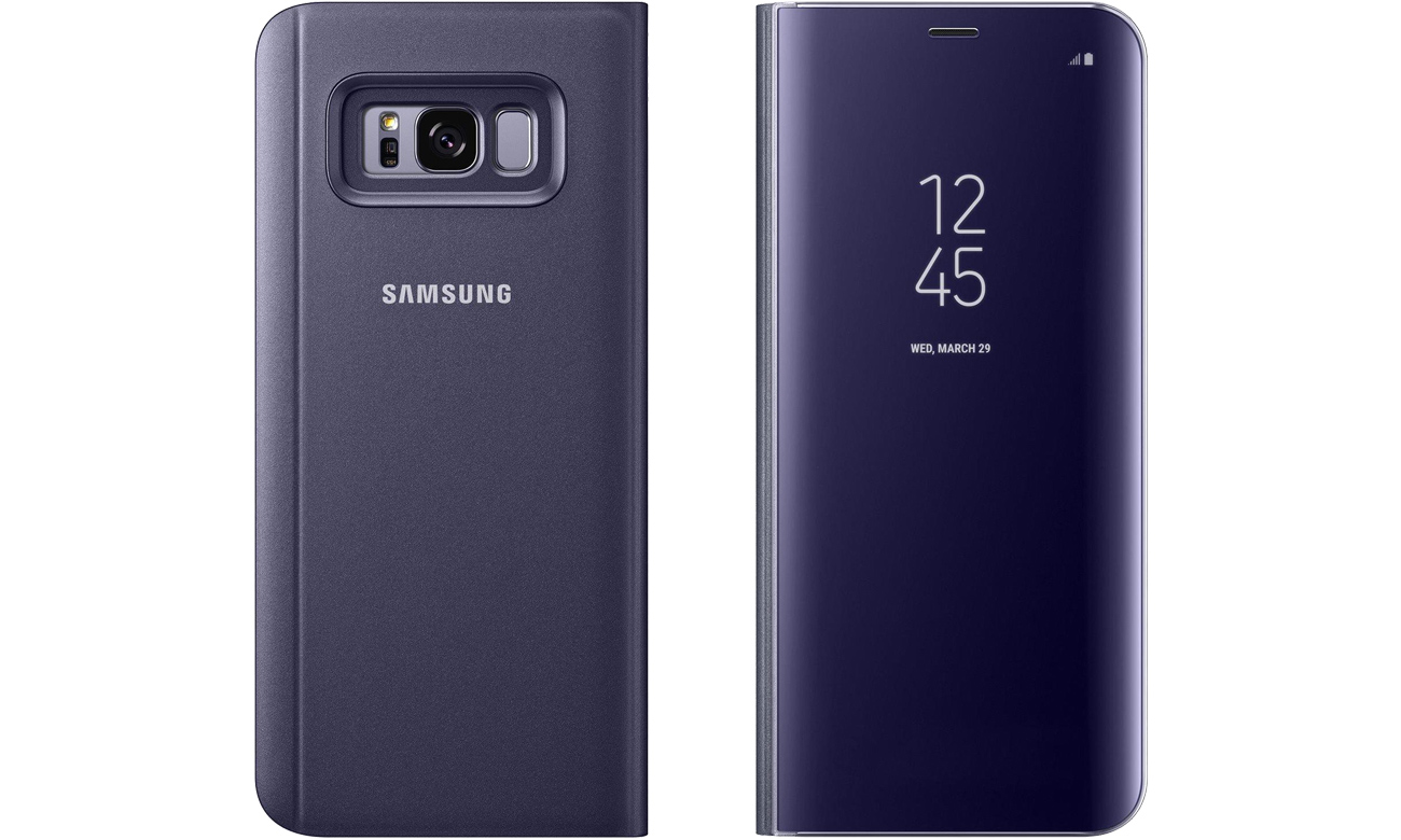 Clear View Cover do Galaxy S8+ interaktywna klapka