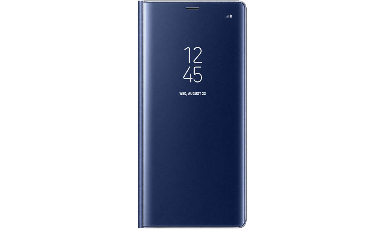 Clear View Standing Cover Deep Blue do Galaxy Note 8 Interaktywna klapka