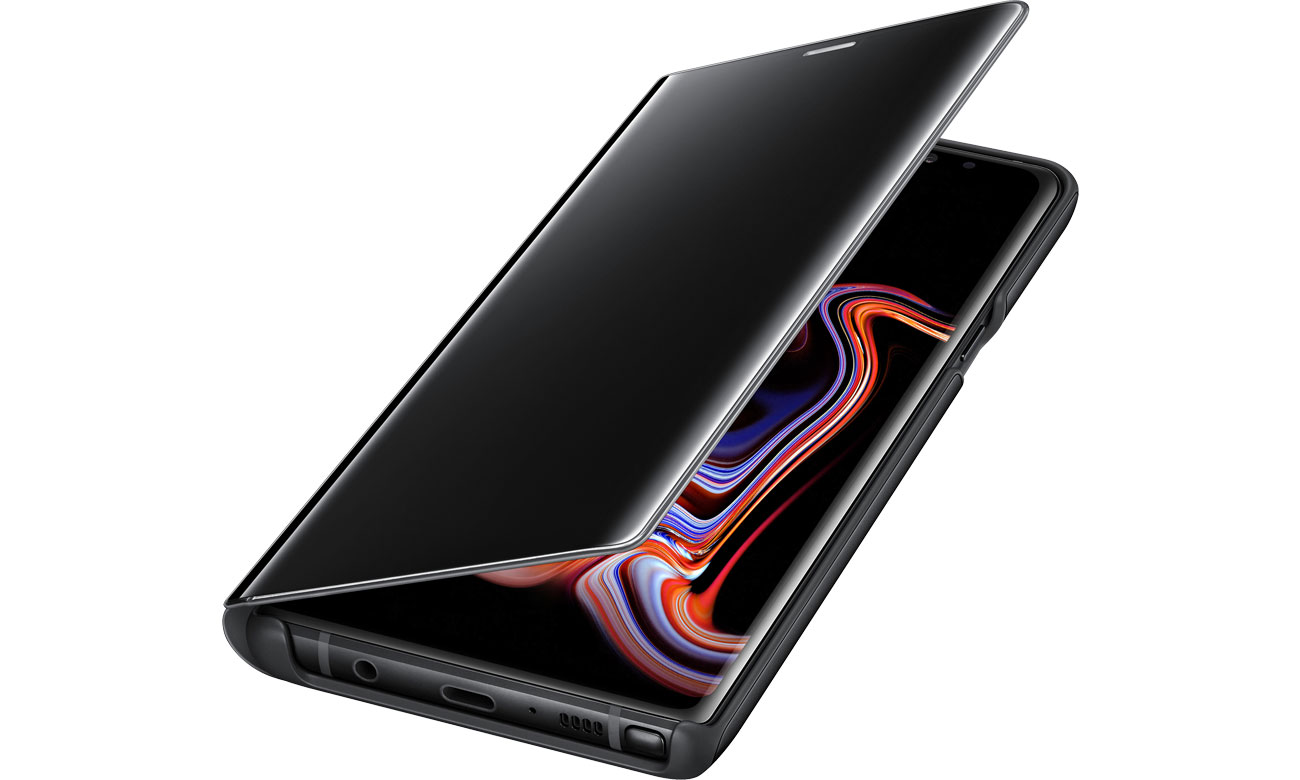 Etui Clear View Standing Cover do Galaxy Note 9 Black Czarne