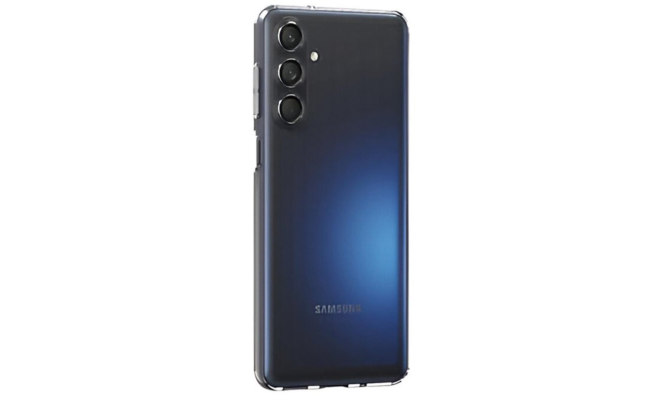 Etui Clear Case Samsung do Galaxy M55 Transparent