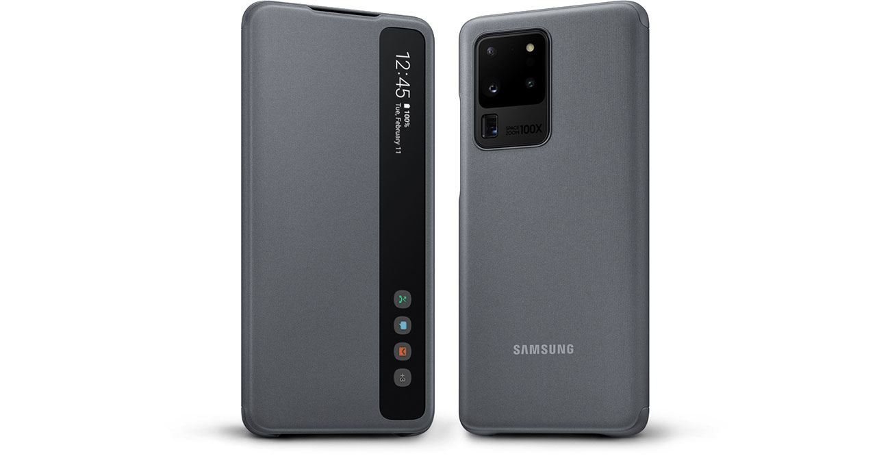Samsung Clear View Cover do Galaxy S20 Ultra