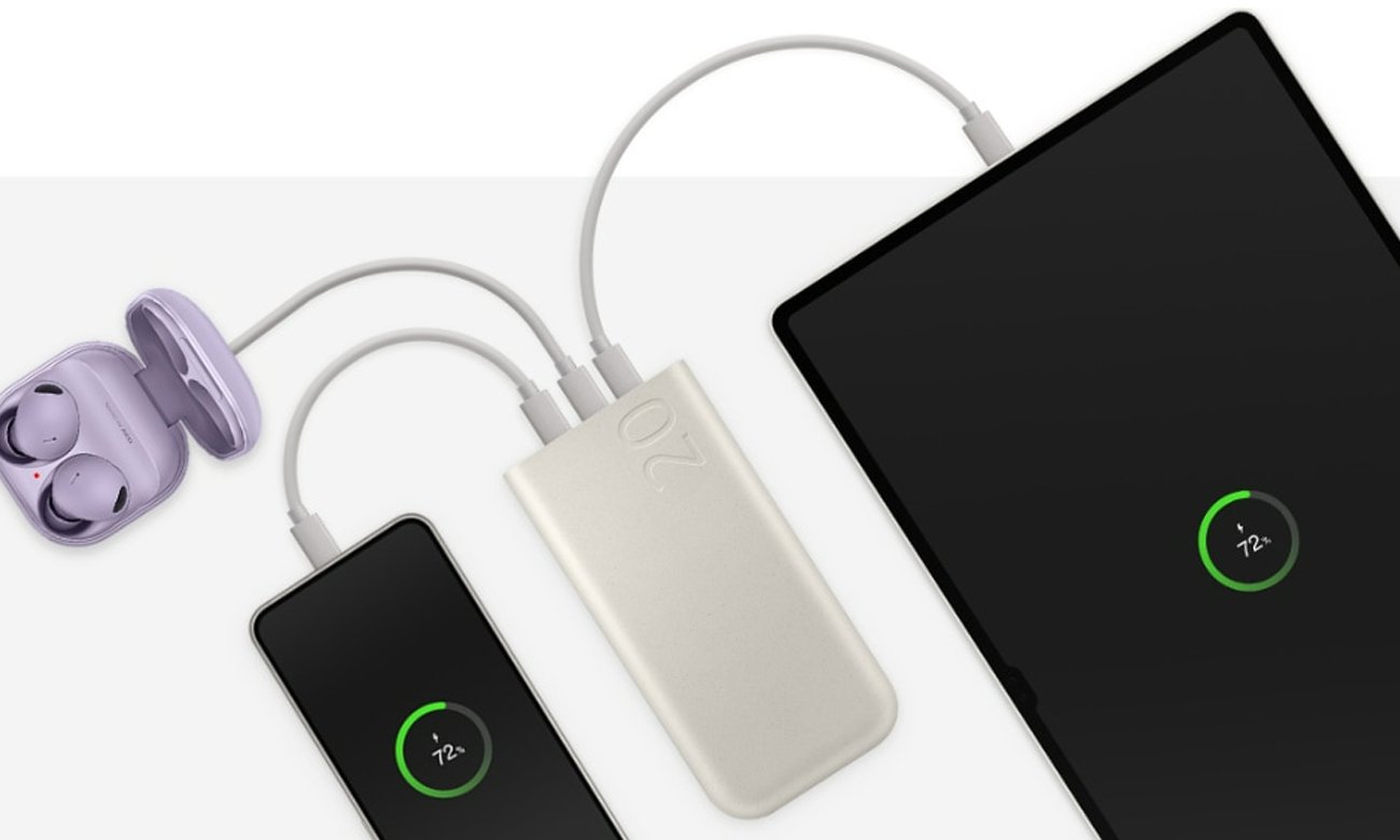 Powerbank Samsung Battery Pack 20000mAh 45W Super Fast Charge 2.0