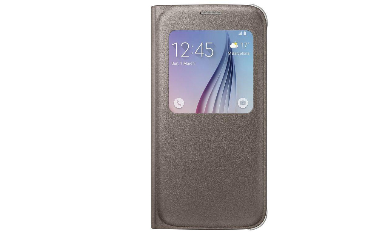 Samsung S View Cover do S6 Złote G920