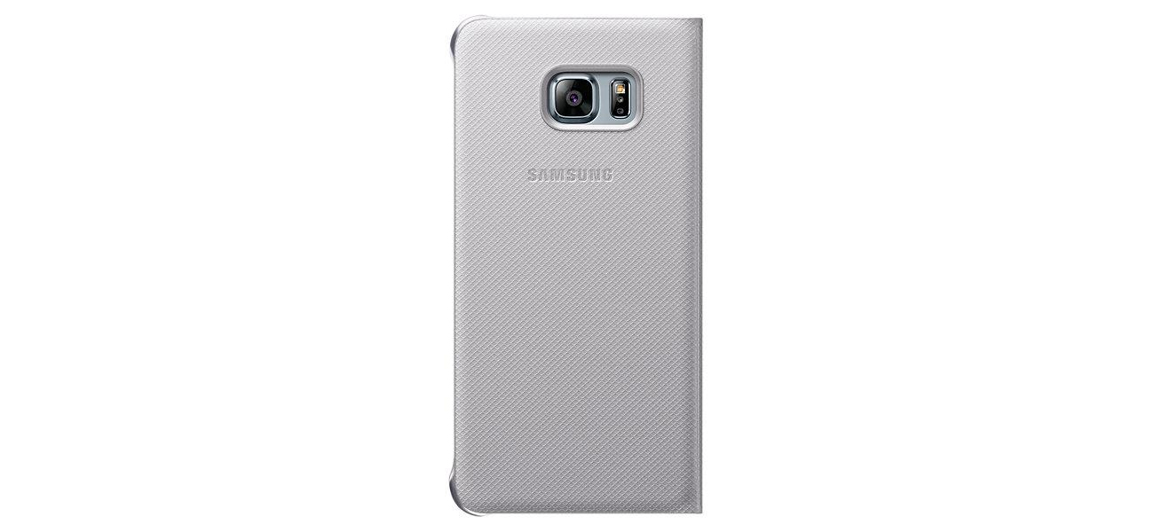 Samsung S-View Cover do Galaxy S6 Edge Plus srebrny