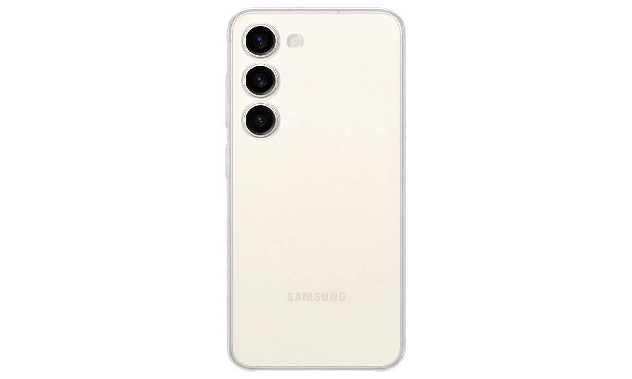 Samsung Clear Case do Galaxy S23