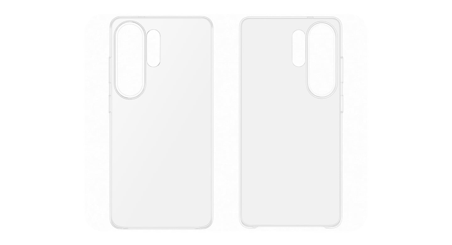 Widok z tyłu przezroczystym etui Clear Case,