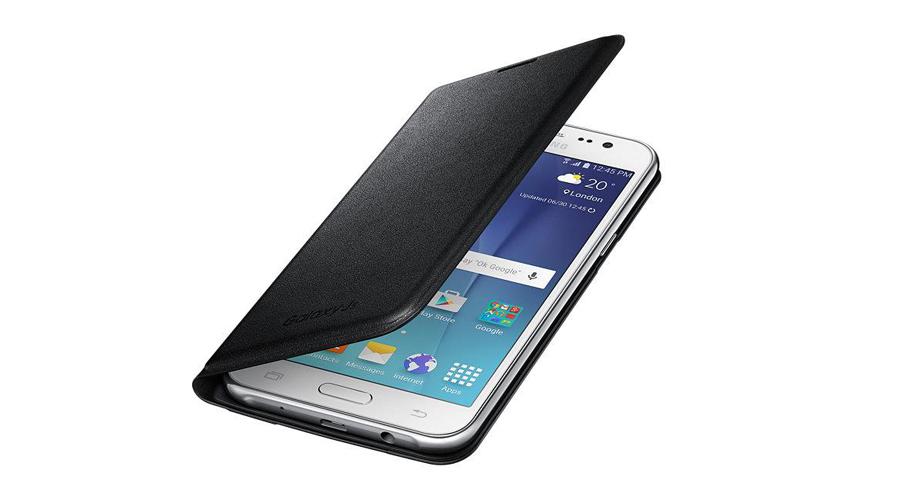Etui Samsung Flip Wallet do Galaxy J5 czarne
