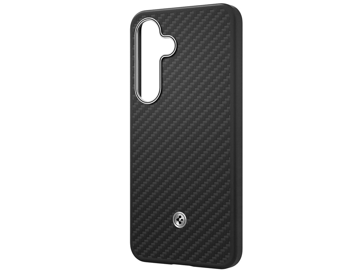 Samsung Enzo Aramid Case do Galaxy S25+ Black Silver