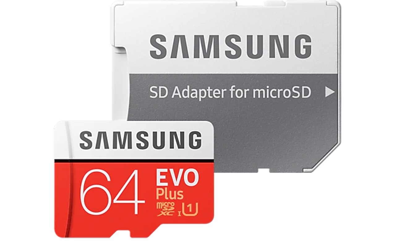 Karta pamięci microSDXC Samsung Evo Plus 64GB