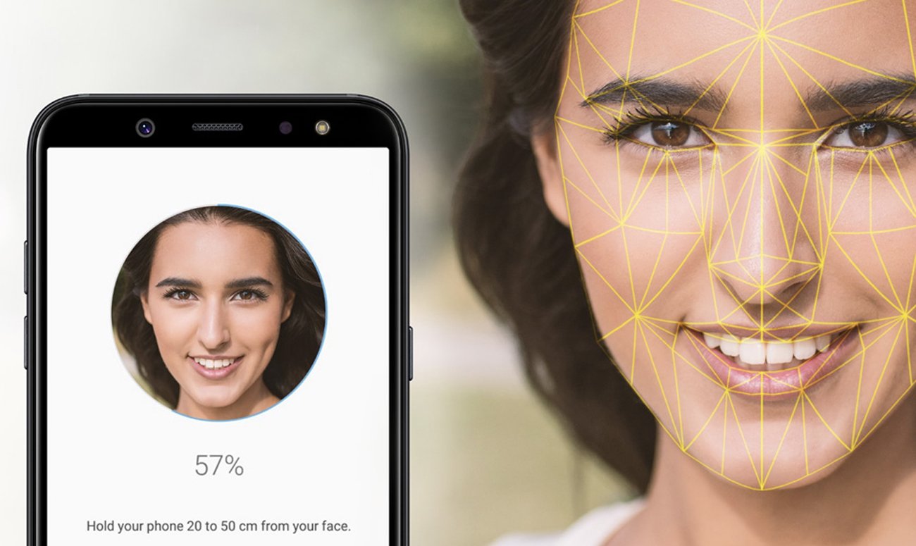 Samsung Galaxy A6+ A605F rozpoznawanie twarzy czytnik linii papilarnych knox