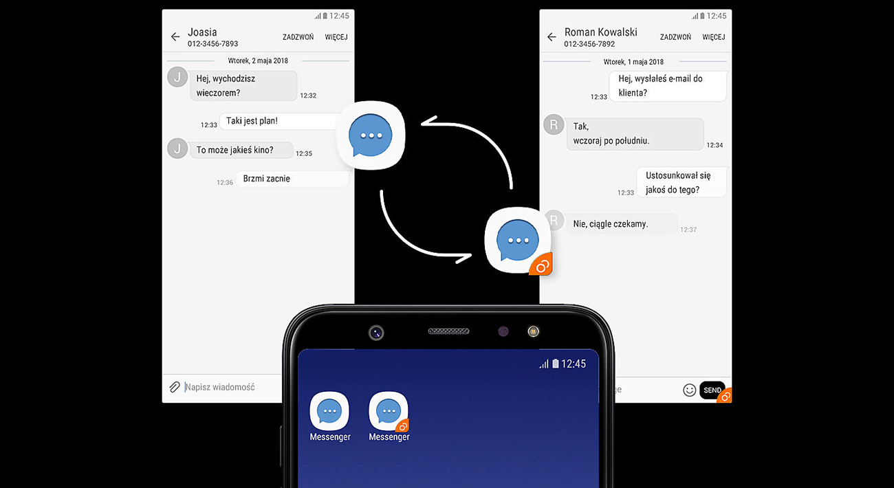 Samsung Galaxy A6+ A605F asystent