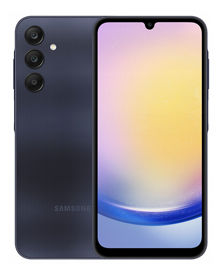 Galaxy A25 w kolorze czarnym