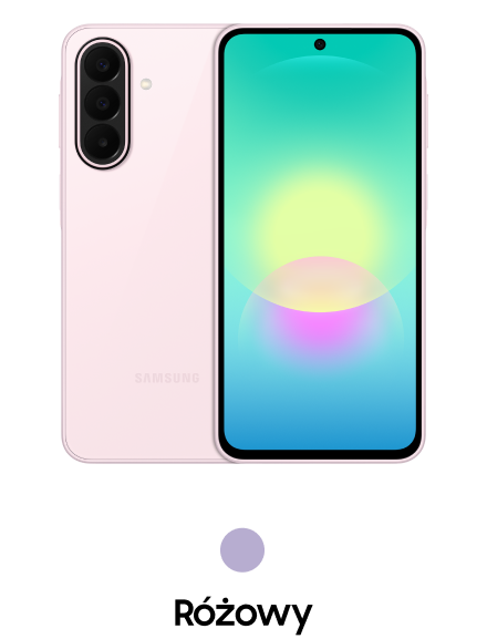 Galaxy A27 w kolorze różowym