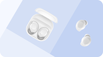 Galaxy Buds FE w kolorze białym